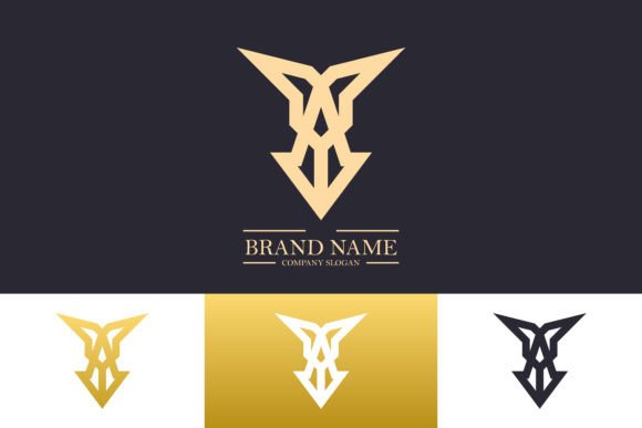 Download Simple Golden Trophy Logo Design - Sign Collection