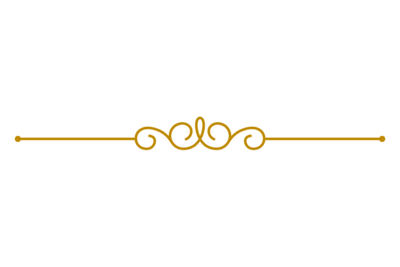 Download Curved Line Golden Boarder. Swirl Fancy - Curved Collection