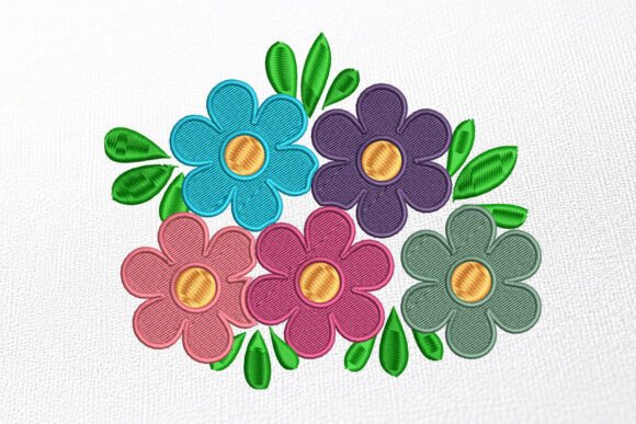 Download Floral Embroidery Design - Sign Collection