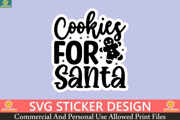 Download Cookies for Santa Sticker Design - Sign Collection