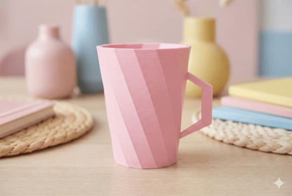 Download Modern Geometric Twist Mug Design - Sign Collection